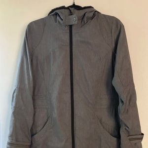 Lulylemon grey with black spring/fall coat